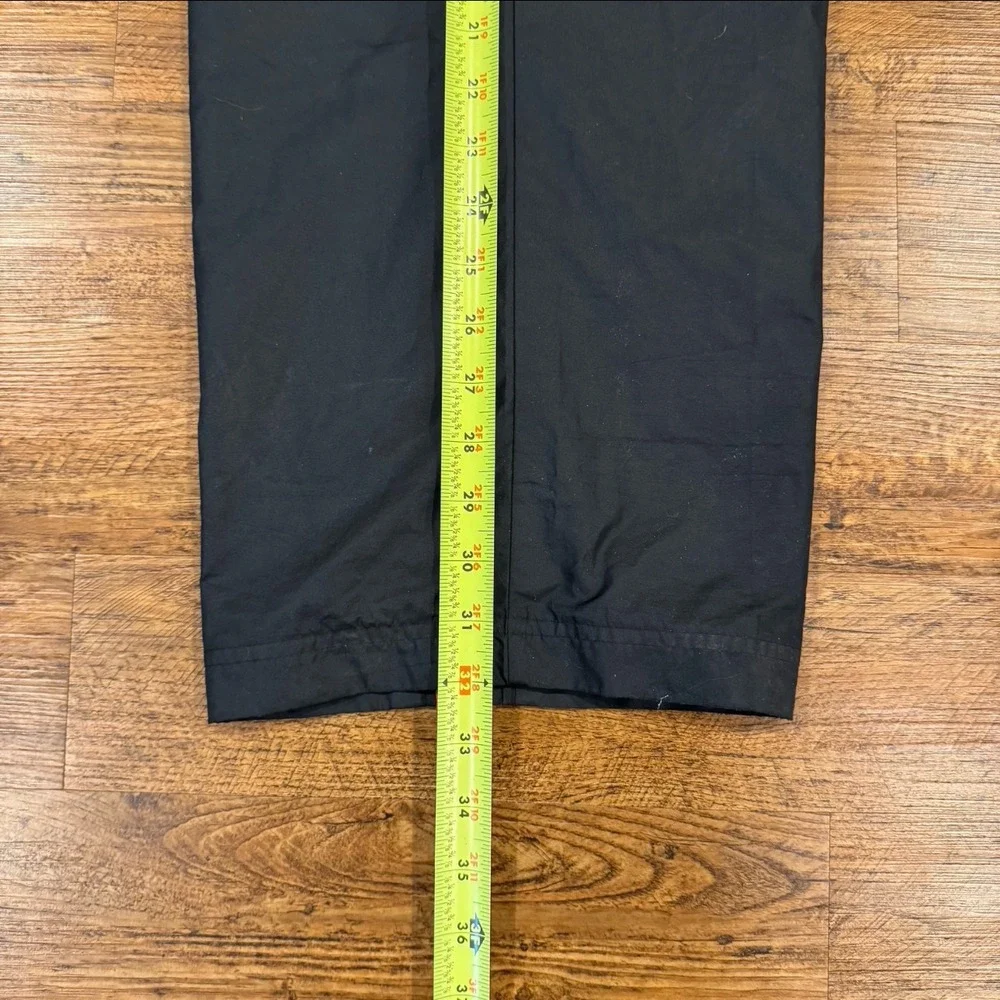 Vintage Y2K Nike Black Striped Baggy Skate Packable Track Pants Sweatpants Men M - Picture 10 of 12